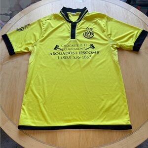 Borussia Dortmund BVB 09 Soccer Jersey Yellow Black #12 Olympic Futbol Jersey